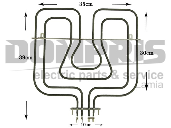 ΑΝΤΙΣΤΑΣΗ ΚΟΥΖΙΝΑΣ ΑΝΩ AEG ZANUSSI 800+1650W 3570411037 1