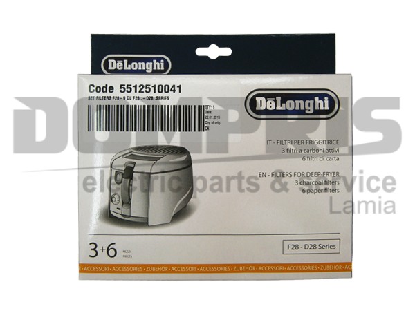 ΦΙΛΤΡΟ ΦΡΥΤΕΖΑΣ DELONGHI 3+6 5512510041 1
