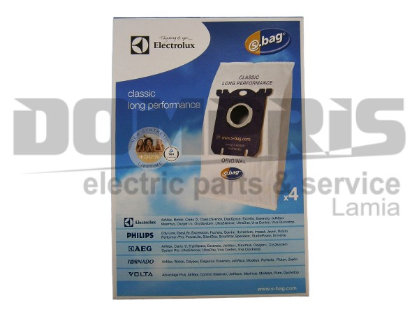 ΣΑΚΟΥΛΑ ΣΚΟΥΠΑΣ ELECTROLUX S BAG LONG PERFORMANCE SET 4 ΤΕΜ 1