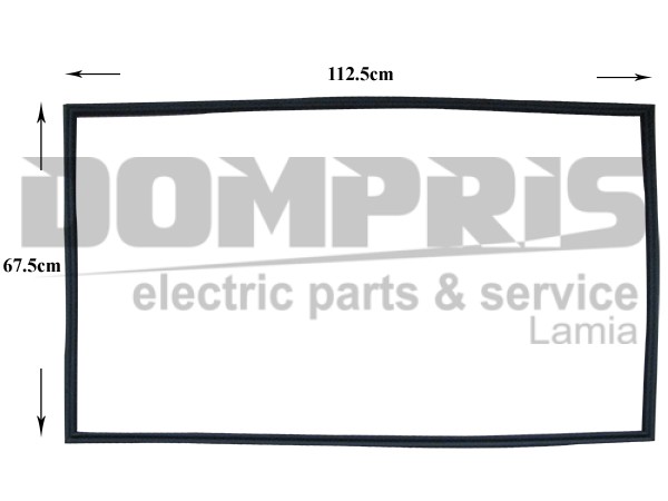 ΛΑΣΤΙΧΟ ΠΟΡΤΑΣ ΣΥΝΤΗΡΗΣΗΣ ΨΥΓΕΙΟΥ SIEMENS BOSCH 246267 1