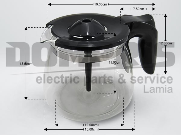 ΚΑΝΑΤΑ ΚΑΦΕΤΙΕΡΑΣ ΜΑΥΡΗ PHILIPS 996510073463 1