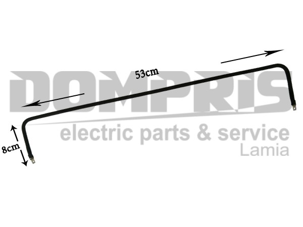 ΑΝΤΙΣΤΑΣΗ ΨΥΓΕΙΟY ΣΩΛΗΝΩΤΗ 53Χ8CM 400W 110V 1
