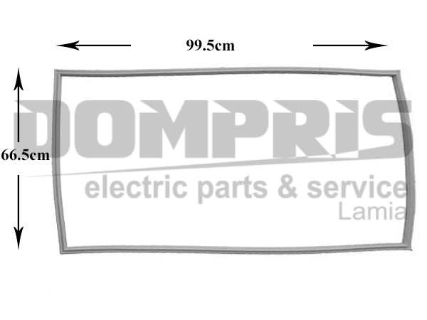 ΛΑΣΤΙΧΟ ΠΟΡΤΑΣ ΣΥΝΤΗΡΗΣΗΣ ΨΥΓΕΙΟΥ SIEMENS BOSCH 715196 1