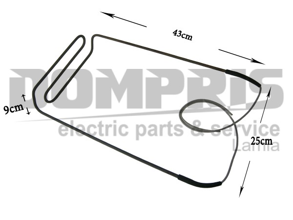 ΑΝΤΙΣΤΑΣΗ ΨΥΓΕΙΟΥ ΑΠΟΨΥΞΗΣ FRIGIDAIRE 400W 220V 1