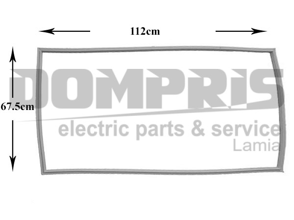ΛΑΣΤΙΧΟ ΠΟΡΤΑΣ ΣΥΝΤΗΡΗΣΗΣ ΨΥΓΕΙΟΥ SIEMENS BOSCH 00244535 1