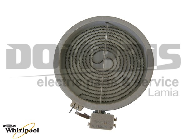 ΕΣΤΙΑ ΚΟΥΖΙΝΑΣ ΚΕΡΑΜΙΚΗ 200ΜΜ 1700W WHIRLPOOL 481231018889 1
