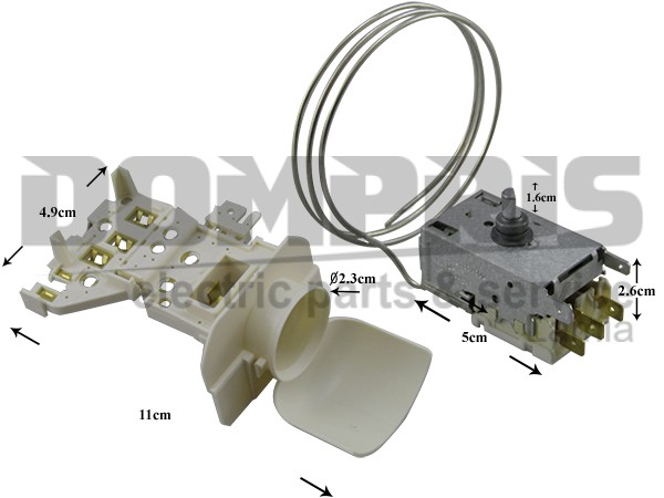 ΘΕΡΜΟΣΤΑΤΗΣ ΨΥΓΕΙΟΥ WHIRLPOOL RANCO K59-S2785 481228238175 1