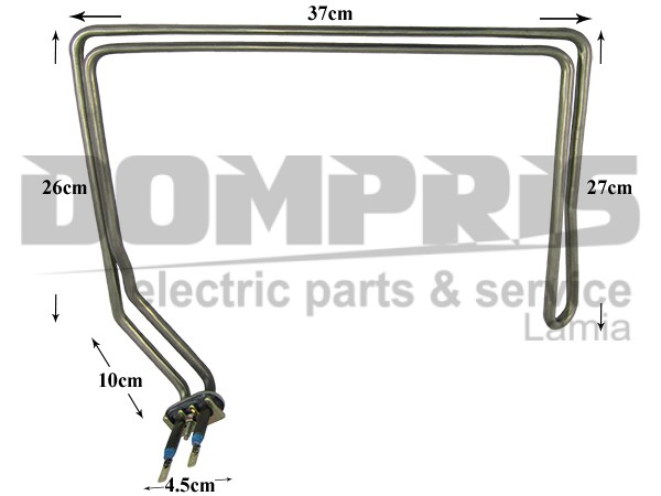 ΑΝΤΙΣΤΑΣΗ ΠΛΥΝΤΗΡΙΟY ΠΙΑΤΩΝ ZANUSSI 50238340009 2800W 2