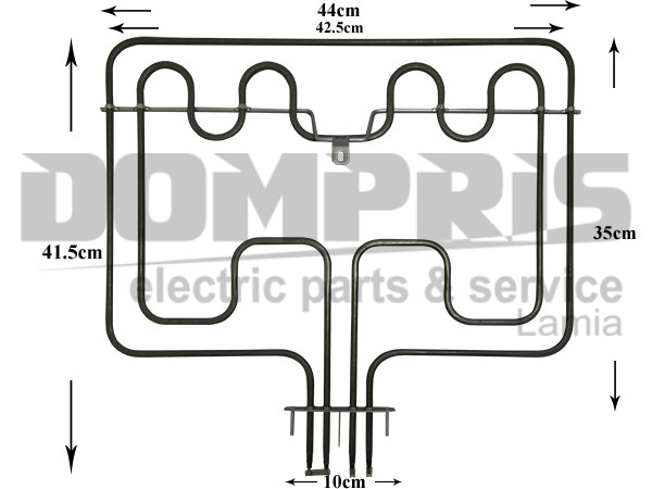 ΑΝΤΙΣΤΑΣΗ ΚΟΥΖΙΝΑΣ AEG ZANUSSI ELECTROLUX 1000/1700W 230V 3570797047 1
