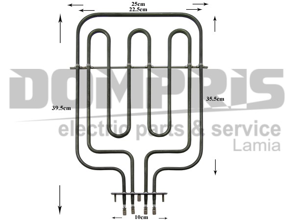 ΑΝΤΙΣΤΑΣΗ ΚΟΥΖΙΝΑΣ ΑΝΩ SMEG 2050W(650 W/1400W) 806890372 1