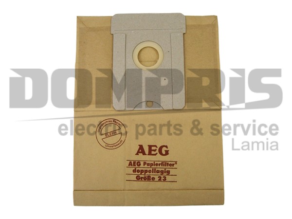 ΣΑΚΟΥΛΑ  ΣΚΟΥΠΑΣ AEG GR23-26 700-799 SET 5 ΤΕΜ + 2 ΦΙΛΤΡΑ 2