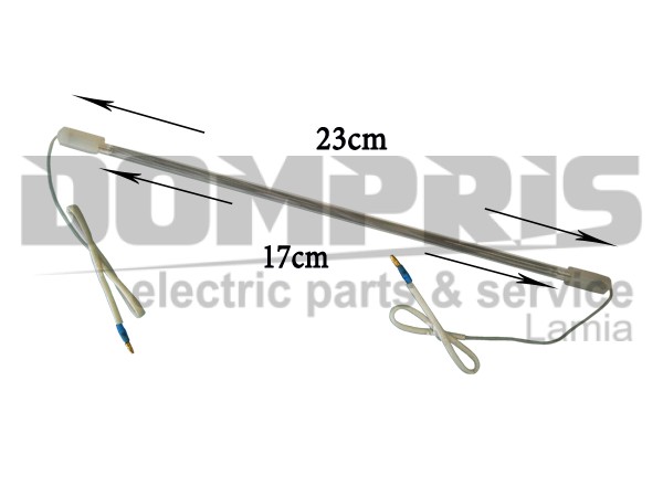 ΑΝΤΙΣΤΑΣΗ ΨΥΓΕΙΟΥ ΑΠΟΨΥΞΗΣ ΓΥΑΛΙΝΗ 23CM 9'' 105W 220V 1