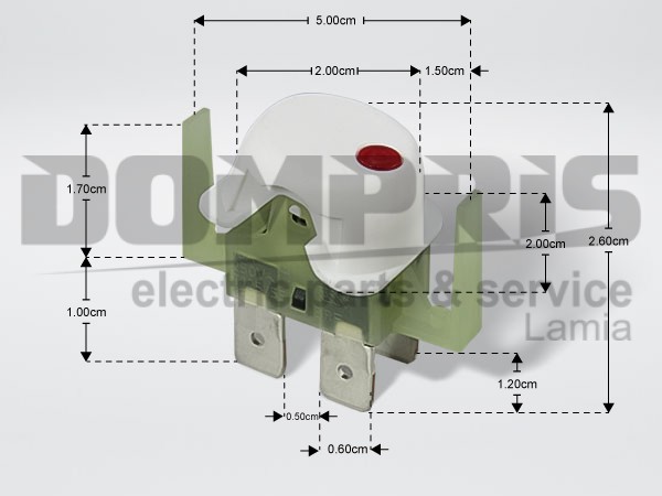 ΔΙΑΚΟΠΤΑΚΙ ΠΡΕΣΟΣΙΔΕΡΟY ROWENTA TEFAL 3 ΕΠΑΦΩΝ CS-00116541 2