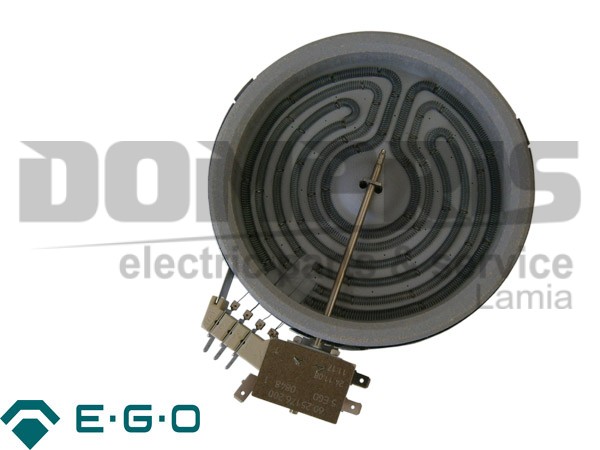 ΕΣΤΙΑ ΚΟΥΖΙΝΑΣ ΚΕΡΑΜΙΚΗ EGO Φ16,5CM 1200W 4 AΚΡΑ 1