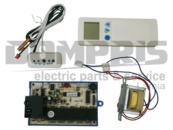 ΠΛΑΚΕΤΑ ΚΛΙΜΑΤΙΣΤΙΚΟY 3 ΤΑΧΥΤΗΤΕΣ AUTO RESTART QD-U03C 2