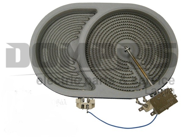 ΕΣΤΙΑ ΚΟΥΖΙΝΑΣ ΟΒΑΛ Φ285/190 2400W 098934 1