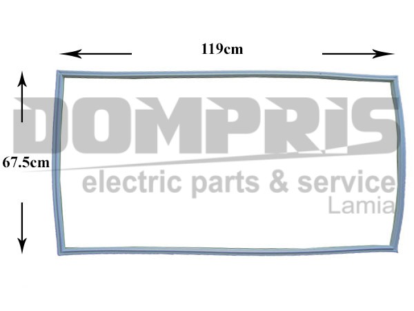 ΛΑΣΤΙΧΟ ΠΟΡΤΑΣ ΣΥΝΤΗΡΗΣΗΣ ΨΥΓΕΙΟΥ SIEMENS BOSCH 230699 1