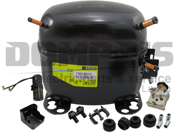 ΜΟΤΕΡ ΨΥΓΕΙΟΥ SECOP R134 SC15G HLBP 15.28cc ΣΥΝΤΗΡΗΣΗΣ 1