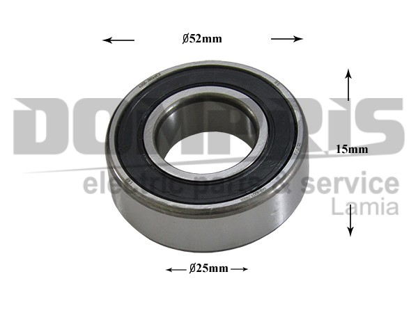 ΡΟΥΛΕΜΑΝ ΠΛΥΝΤΗΡΙΟY 6205 2RS SKF 2