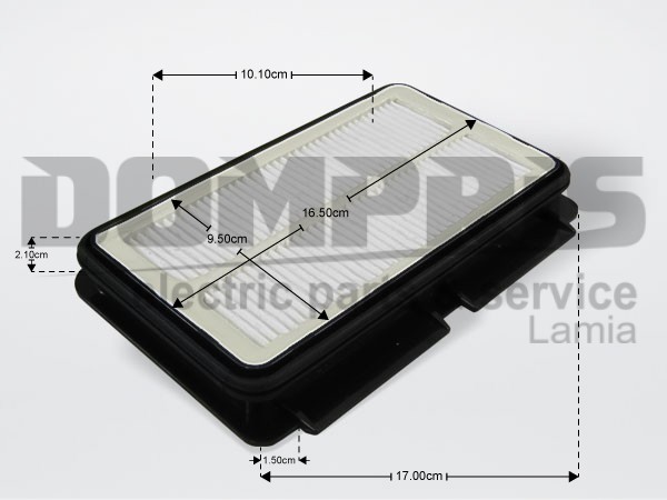 ΦΙΛΤΡΟ ΣΚΟΥΠΑΣ HEPA ROWENTA SILENCE FORCE ZR902501 1