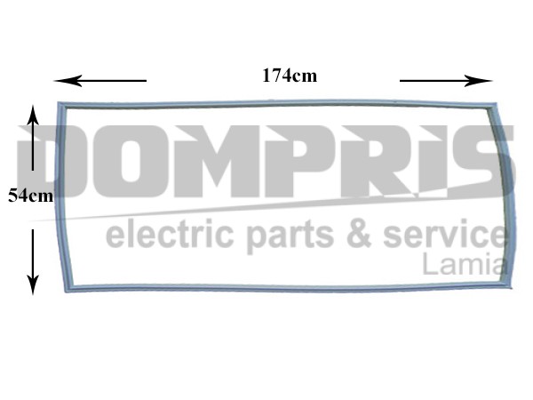ΛΑΣΤΙΧΟ ΠΟΡΤΑΣ ΣΥΝΤΗΡΗΣΗΣ ΨΥΓΕΙΟΥ SIEMENS BOSCH 230709 1