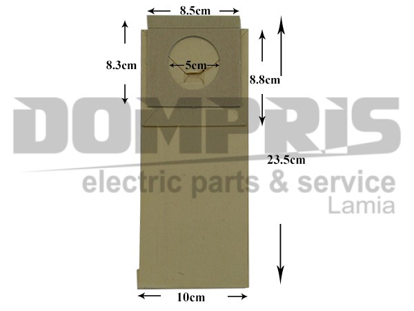 ΣΑΚΟΥΛΑ ΣΚΟΥΠΑΣ HOOVER SET 5 TEM + 2 ΦΙΛΤΡΑ 1