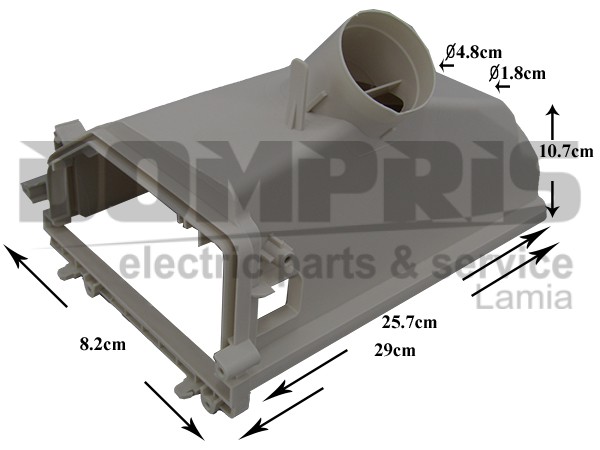 ΣΩΜΑ ΣΑΠΟΥΝΟΘΗΚΗΣ SAMSUNG DC61-02434A 1
