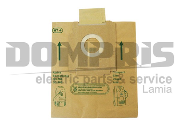 ΣΑΚΟΥΛΑ ΣΚΟΥΠΑΣ HOOVER ALPINA SET 5 TEM + 2 ΦΙΛΤΡΑ 2