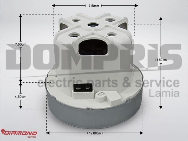ΜΟΤΕΡ ΣΚΟΥΠΑΣ PHILIPS ROWENTA 1600W 432200906430 1