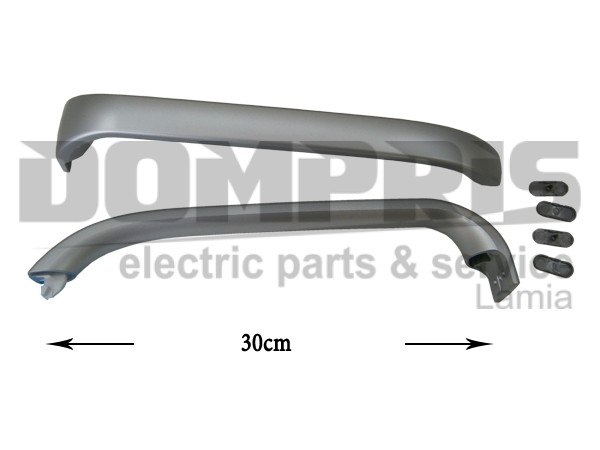 ΧΕΙΡΟΛΑΒΗ ΨΥΓΕΙΟΥ SIEMENS BOSCH ΣΕΤ 31,5CM ΑΣΗΜΙ 369551 1