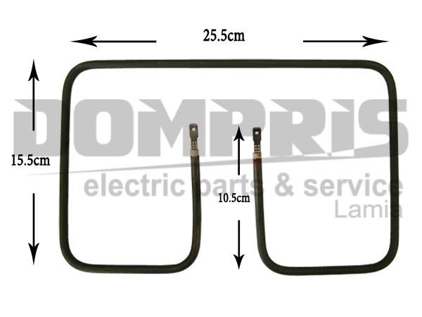 ΑΝΤΙΣΤΑΣΗ ΤΟΣΤΙΕΡΑΣ HOBBY 250X155 110V 900W 1