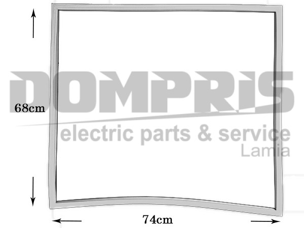 ΛΑΣΤΙΧΟ ΠΟΡΤΑΣ ΨΥΓΕΙΟΥ ARISTON INDESIT 116339 1