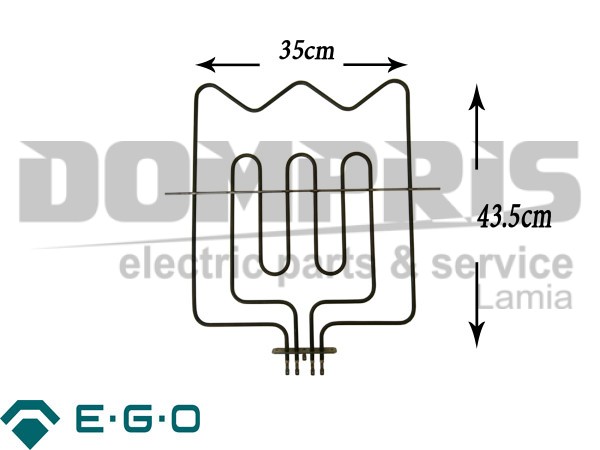 ΑΝΤΙΣΤΑΣΗ ΚΟΥΖΙΝΑΣ ΑΝΩ IZOLA ESKIMO EGO 1000+2000W 1