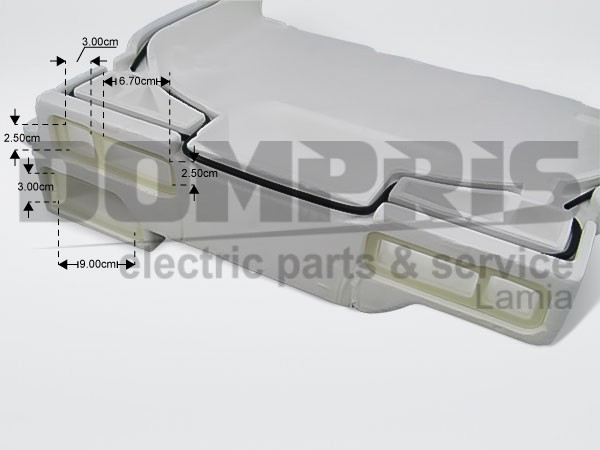 ΜΟΝΩΣΗ ΨΥΓΕΙΟΥ WHIRLPOOL OR.CODE 481244029516 1
